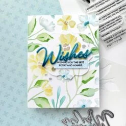 Papertrey Ink In The Meadow Stencils -0093 -Simon Says Stamp Papertrey Ink In the Meadow Stencils 0093 flowers