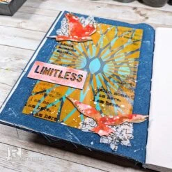 Dina Wakley Ranger Cheddar 1oz Media Acrylic Paint MDQ53972 -Simon Says Stamp Pattern Play with Dina Wakley Media Transparencies and Stencils beautyimage eaaf785e 03d4 4963 9e59 f0d8623f5acf