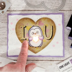 Pear Blossom Press ONE LIGHT 2 Pack 15077 -Simon Says Stamp Pear Blossom Press ONE LIGHT 2 Pack 15077 penguin