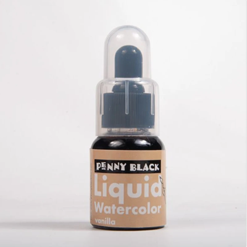 Penny Black Vanilla Liquid Watercolor 75-007 3 Penny Black Vanilla Liquid Watercolor 75-007