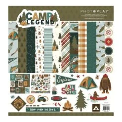 Photoplay Camp Legend 12 X 12 Collection Pack Cal5125