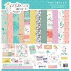 Photoplay Wildflower Dreams 12 X 12 Collection Pack Wfd4723