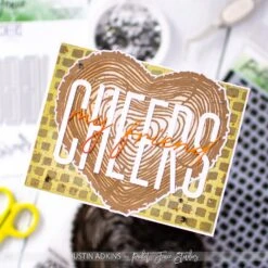 Picket Fence Studios Paper Splatter Opaque Gold Ps-125* -Simon Says Stamp Picket Fence Studios Paper Splatter Opaque Gold ps 125 heart