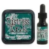 Tim Holtz Distress Pine Needles Ink Pad And Reinker Bundle Ranger -Simon Says Stamp PineNeedlesBundle