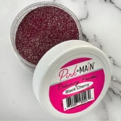 Pink And Main Black Cherry Embossing Powder Pme171