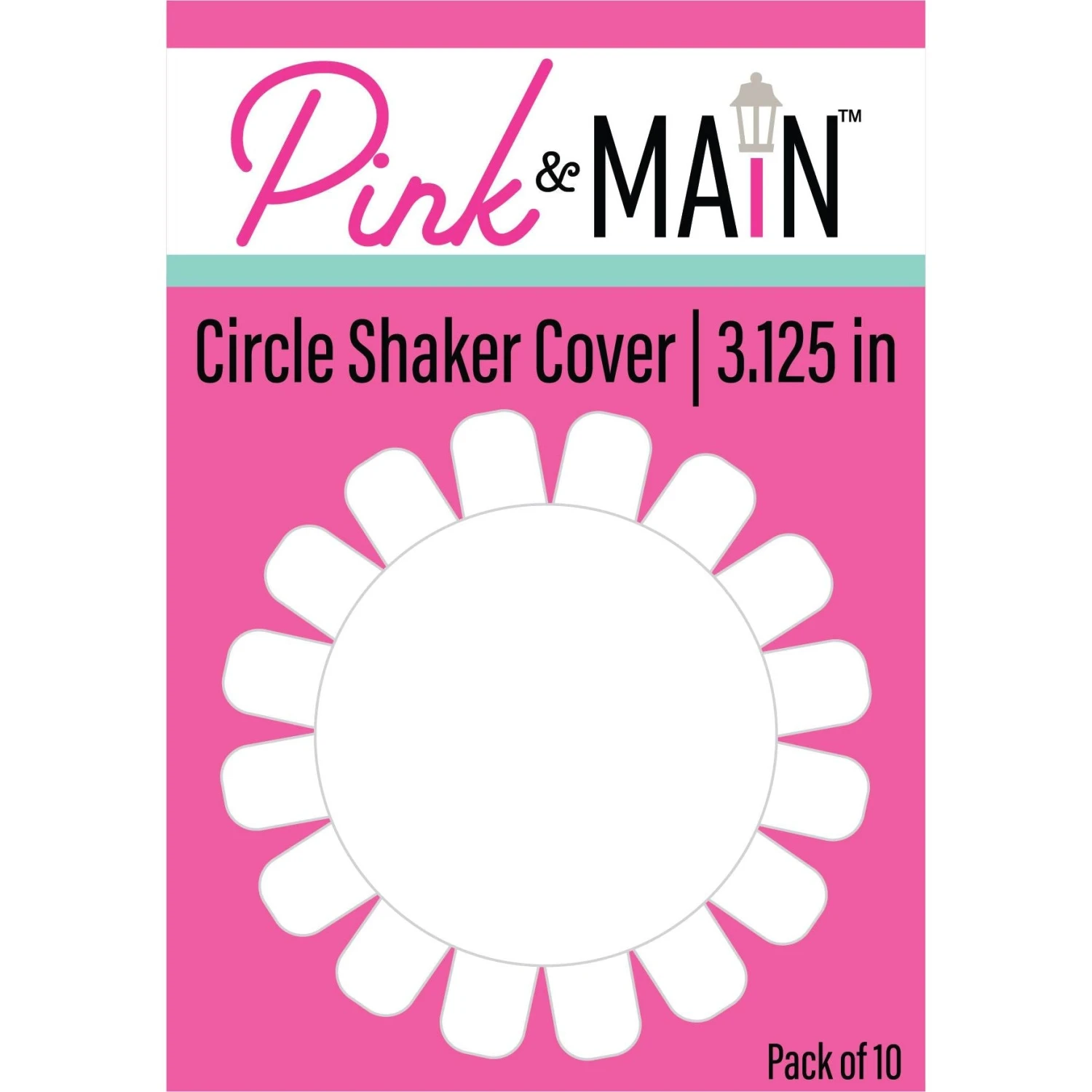 Pink And Main Circle Shaker Cover 3.125 Pmt088 3 Pink And Main Circle Shaker Cover 3.125 Pmt088