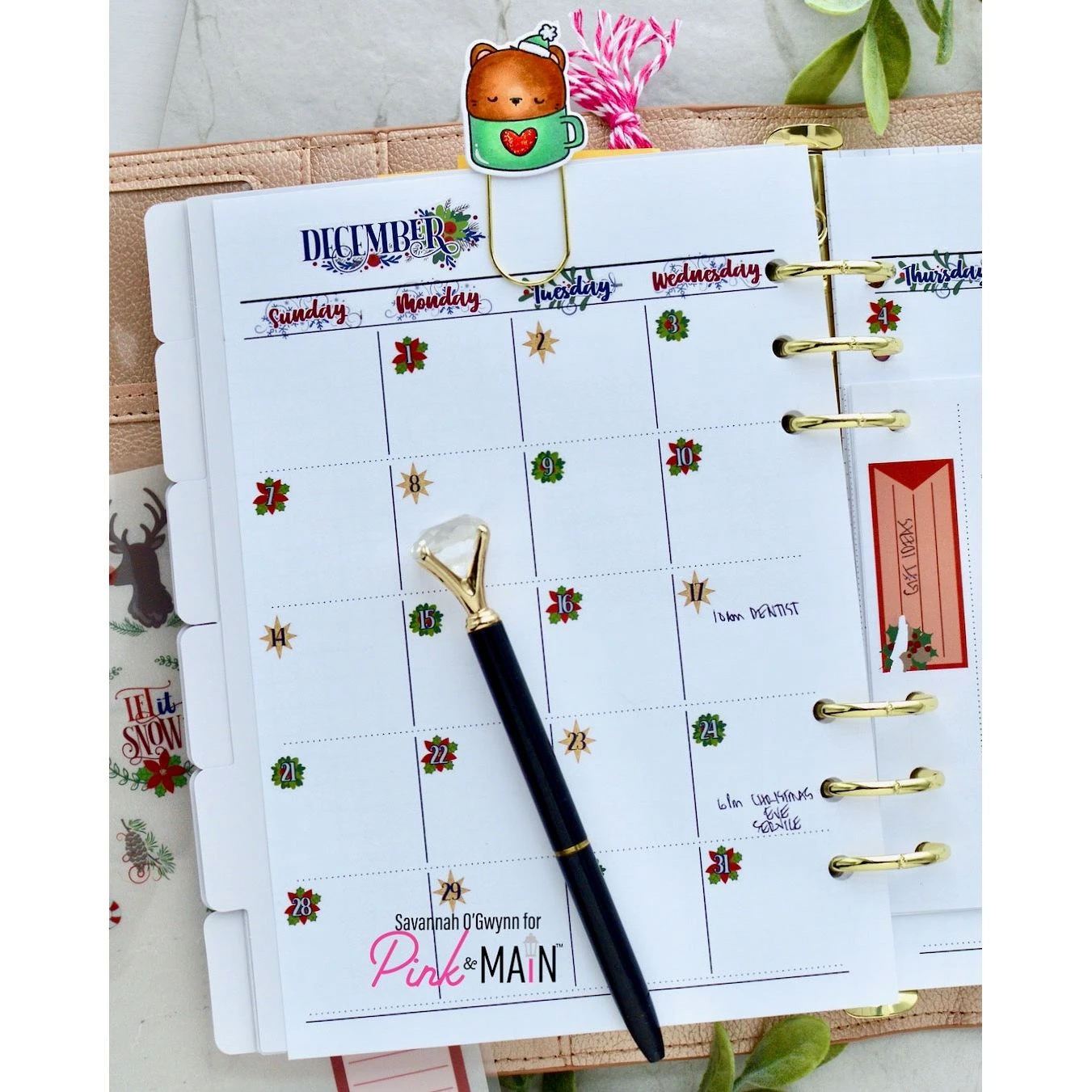 Pink And Main December Rub Ons Pmr004 4 Pink And Main December Rub Ons Pmr004 - Image 2