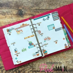 Pink And Main October Rub-ons Pmr002 9 Pink And Main October Rub-ons Pmr002 -Simon Says Stamp Pink and Main October Rub ons pmr002 planner