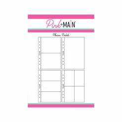 Pink And Main Planner Pockets Pmt089