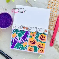 Pink And Main The Oranges Sticky Gems Pme181 9 Pink And Main The Oranges Sticky Gems Pme181 -Simon Says Stamp Pink and Main The Oranges Sticky Gems pme181 spooky