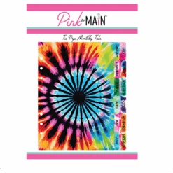 Pink And Main Tie Dye Monthly Tabs Pmp151