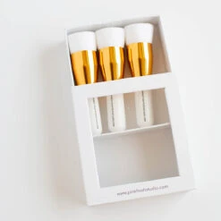 Pinkfresh Studio 1 Inch Blending Brushes Pf158es -Simon Says Stamp Pinkfresh Studio 1 Inch Blending Brushes pf158es half open pack