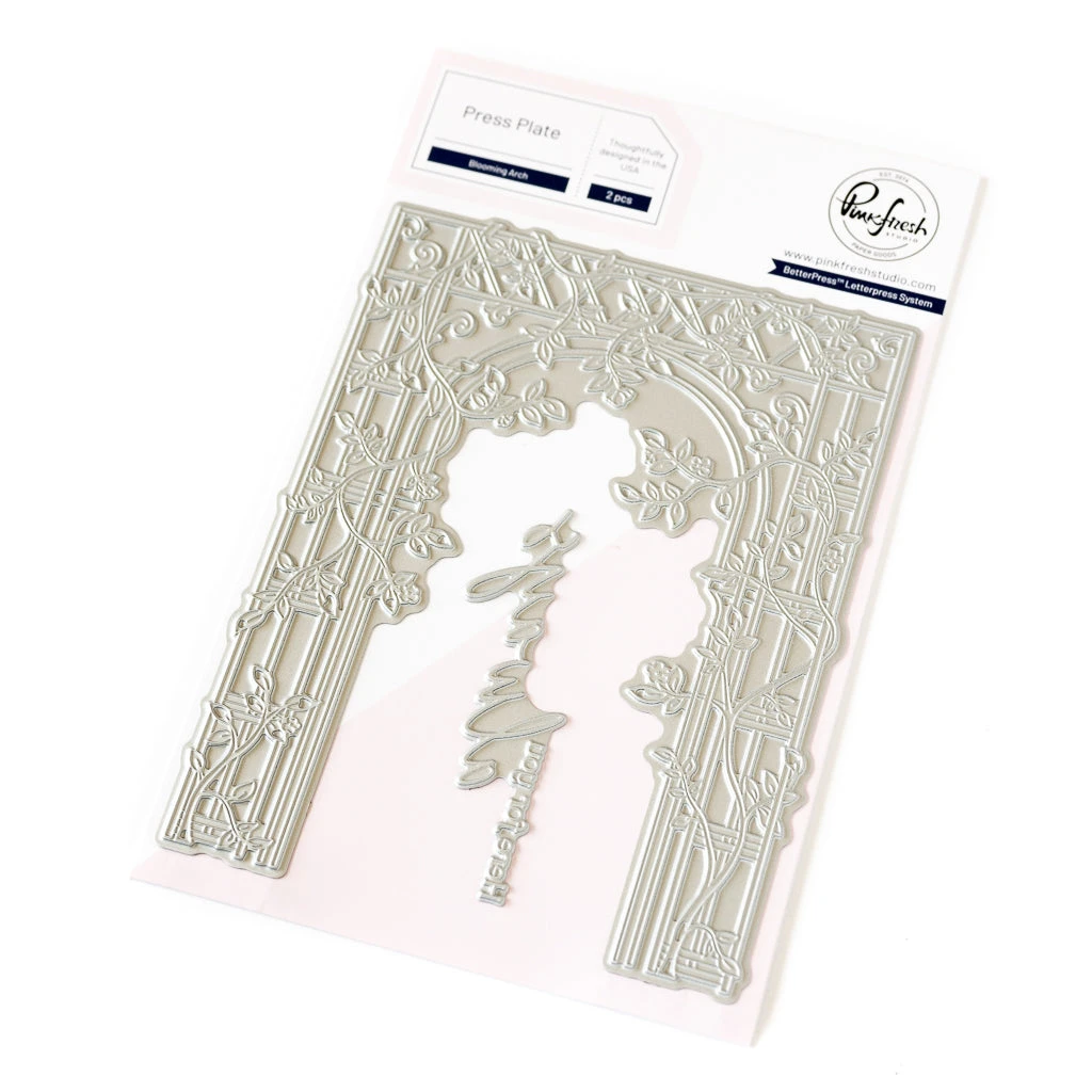 Pinkfresh Studio Blooming Arch Press Plates 257924* 3 Pinkfresh Studio Blooming Arch Press Plates 257924*