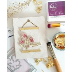 Pinkfresh Studio Framed Art Stencils 246524* -Simon Says Stamp Pinkfresh Studio Framed Art Stencils 246524 Missing You Card