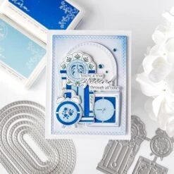 Pinkfresh Studio Good Times Stencils 273225 -Simon Says Stamp Pinkfresh Studio Good Times Stencils 273225 True Friend Card