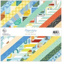 Pinkfresh Studio Legendary 12 X 12 Paper Pack 285025