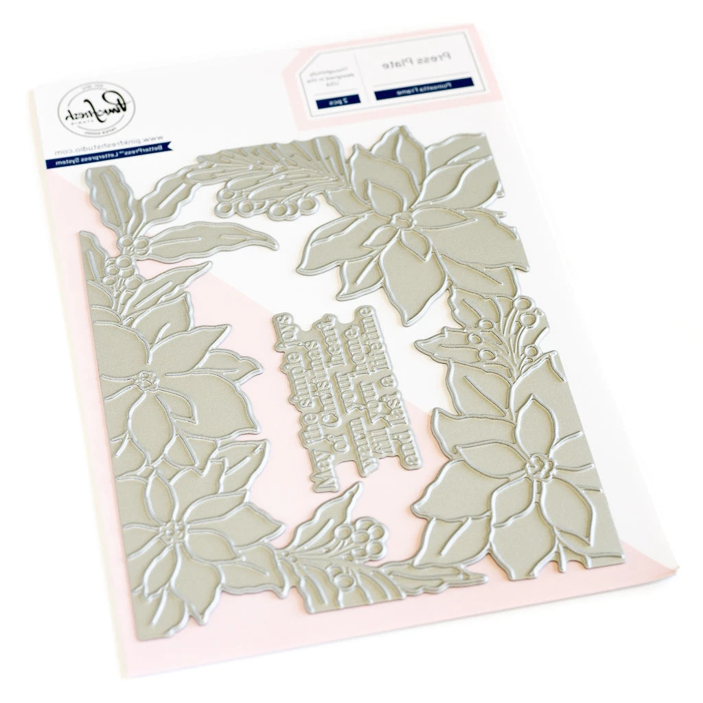 Pinkfresh Studio Poinsettia Frame Press Plates 253824 7 Pinkfresh Studio Poinsettia Frame Press Plates 253824 - Image 5