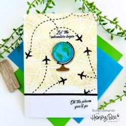 Honey Bee Air Traffic Background Stencils Hbsl-149 -Simon Says Stamp Places 1 2048x2048 1