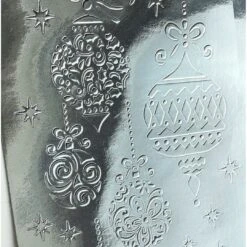 Polkadoodles Beautiful Baubles Emboss-Ink Stencil Pd9049 -Simon Says Stamp Polkadoodles Beautiful Baubles Emboss Ink Stencil pd9049 silver