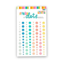 Polkadoodles Polka Dots 3D Enamel Dots Pd8962