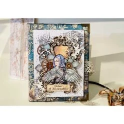 Stamperia Sir Vagabond In Fantasy World Round Stencil Kstd157* -Simon Says Stamp PowerofImaginationalbumcover acf0d815 e01f 4476 acfc 4b5d8d4bb92f