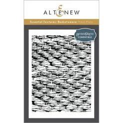 Altenew Essential Textures Basketweave Press N Foil Plate Alt10237