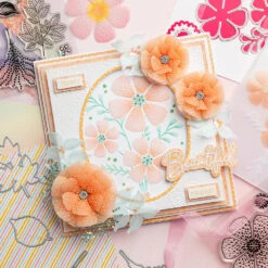 Chloe's Creative Cards Pretty Swirls 2D Embossing Folder C-8emb-swirls -Simon Says Stamp PrettySwirls4