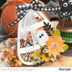 Pretty Pink Posh Classic Halloween Glass Shaker Beads -Simon Says Stamp Pretty Pink Posh Classic Halloween Glass Shaker Beads greetings