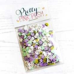 Pretty Pink Posh Halloween Friends Clay Confetti