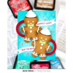 Pretty Pink Posh Holiday Gingerbread Clay Confetti 12 Pretty Pink Posh Holiday Gingerbread Clay Confetti -Simon Says Stamp Pretty Pink Posh Holiday Gingerbread Clay Confetti cocoa