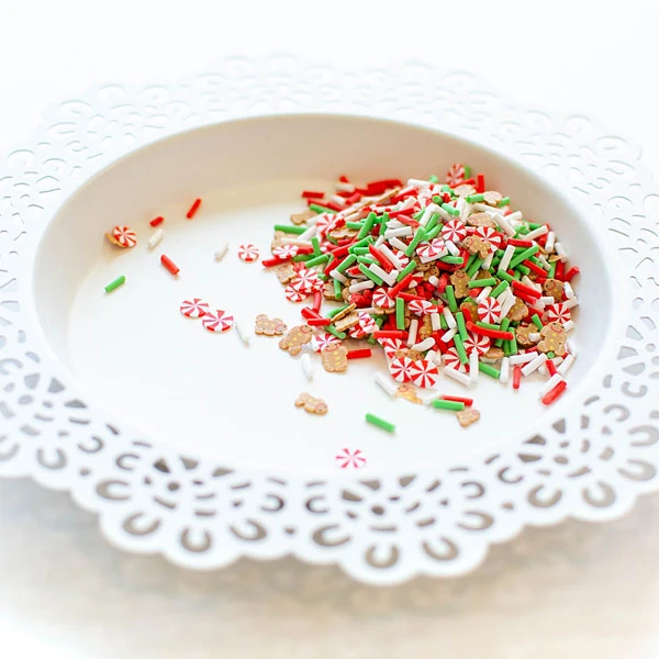 Pretty Pink Posh Holiday Gingerbread Clay Confetti 8 Pretty Pink Posh Holiday Gingerbread Clay Confetti - Image 6