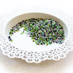 Pretty Pink Posh Spellbound Glass Shaker Beads 13 Pretty Pink Posh Spellbound Glass Shaker Beads -Simon Says Stamp Pretty Pink Posh Spellbound Glass Shaker Beads image 1