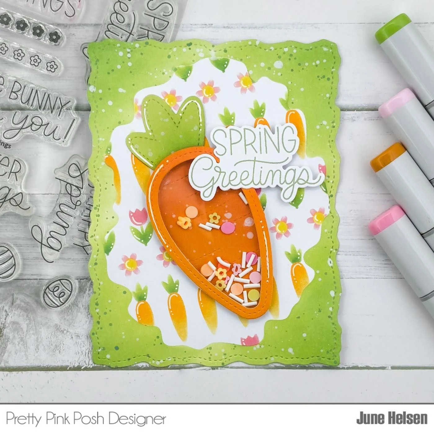 Pretty Pink Posh Spring Flowers Clay Confetti 6 Pretty Pink Posh Spring Flowers Clay Confetti - Image 4