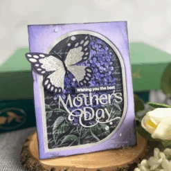 Simon Says Stamp Embossing Folder Pristine Lilac Sf474 You Are My Favorite -Simon Says Stamp Pristine Lilac