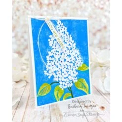 Simon Says Stamp Embossing Folder Pristine Lilac Sf474 You Are My Favorite -Simon Says Stamp Pristine Lilac folder BT