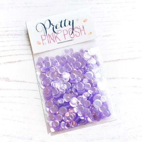 Pretty Pink Posh Purple Shimmer Confetti 3 Pretty Pink Posh Purple Shimmer Confetti