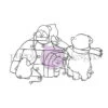 Purple Onion Designs Christmas Igloo Unmounted Cling Stamp Pod5033 -Simon Says Stamp Purple Onion Designs Christmas Igloo Unmounted Cling Stamp pod5033
