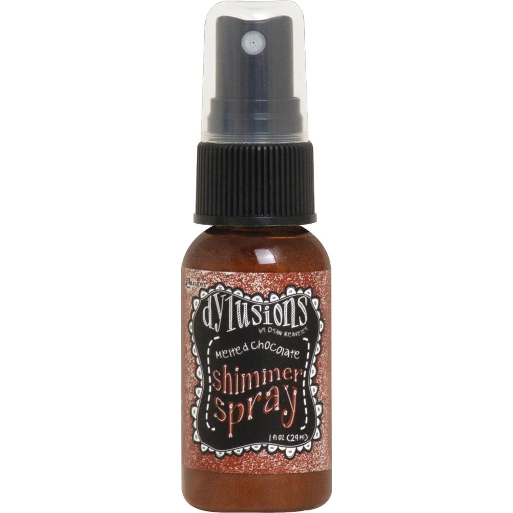 Ranger Dylusions Melted Chocolate Shimmer Spray Dyh68389* 3 Ranger Dylusions Melted Chocolate Shimmer Spray Dyh68389*