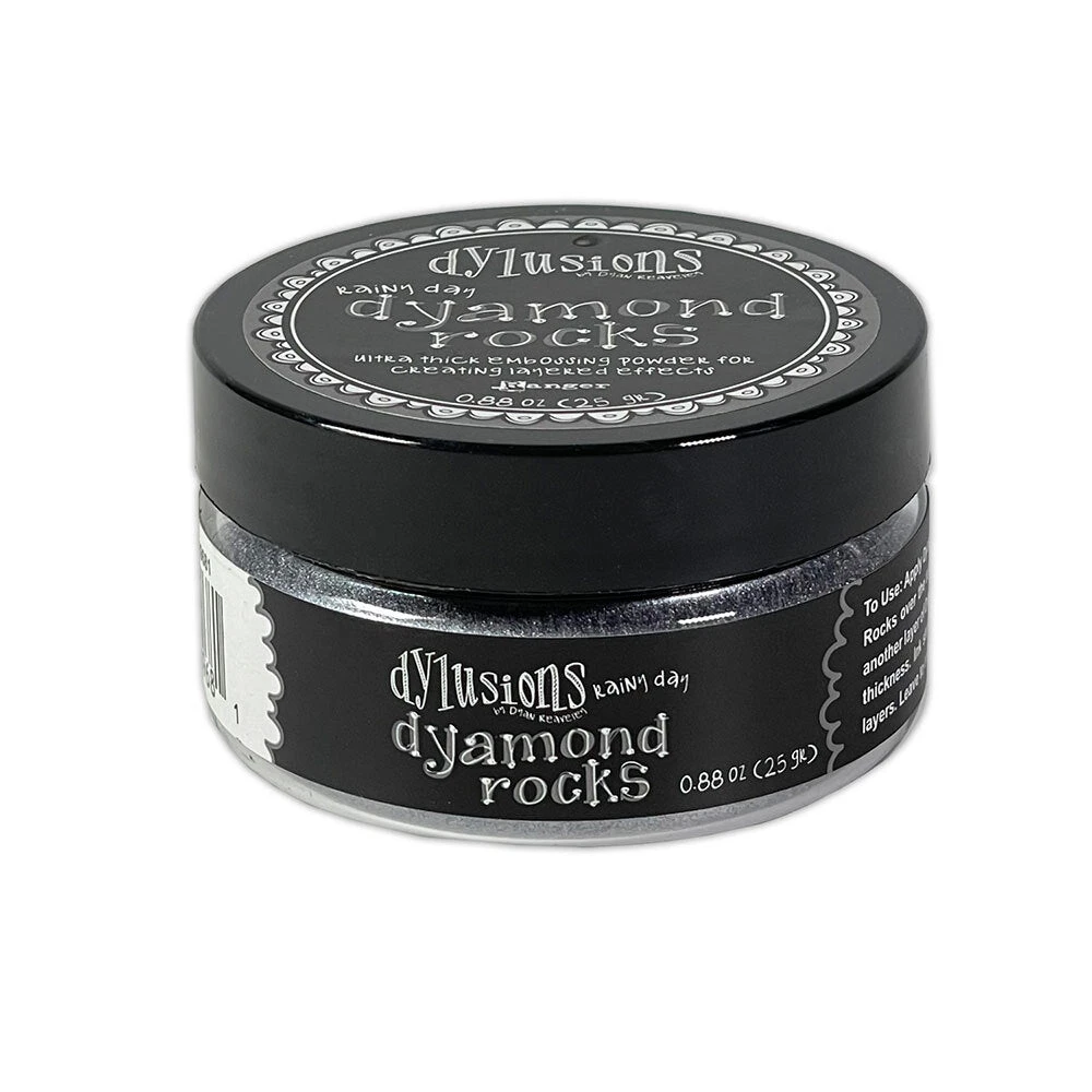 Ranger Dylusions Rainy Day Dyamond Rocks Embossing Powder Dym89681 3 Ranger Dylusions Rainy Day Dyamond Rocks Embossing Powder Dym89681