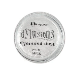 Ranger Dylusions White Linen Dyamond Dust Dym89711