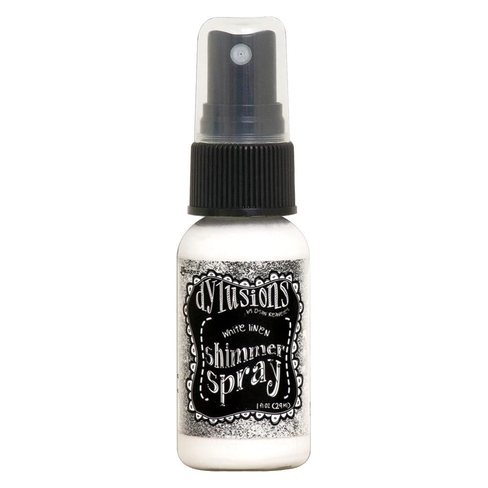 Ranger Dylusions White Linen Shimmer Spray Dyh68457 3 Ranger Dylusions White Linen Shimmer Spray Dyh68457