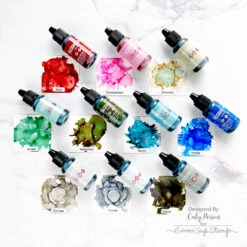 Tim Holtz Alcohol Ink Gravel Ranger Tal86079 -Simon Says Stamp Ranger TH Alcohol Ink Swatches 0724 Caly d6d2aa0d 647d 4d97 ab89 582b39a0d0b7