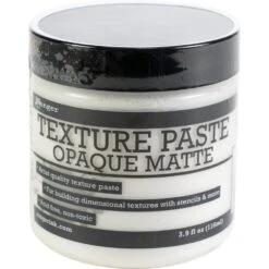 Ranger Texture Paste Opaque Matte 4oz INK44444