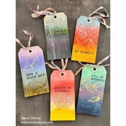 Ranger Tim Holtz Distress Crayons Set 16 Tdbk84792 -Simon Says Stamp Ranger Tim Holtz Distress Crayons Set 16 tdbk84792 Colorful Tags Project color code ALT03