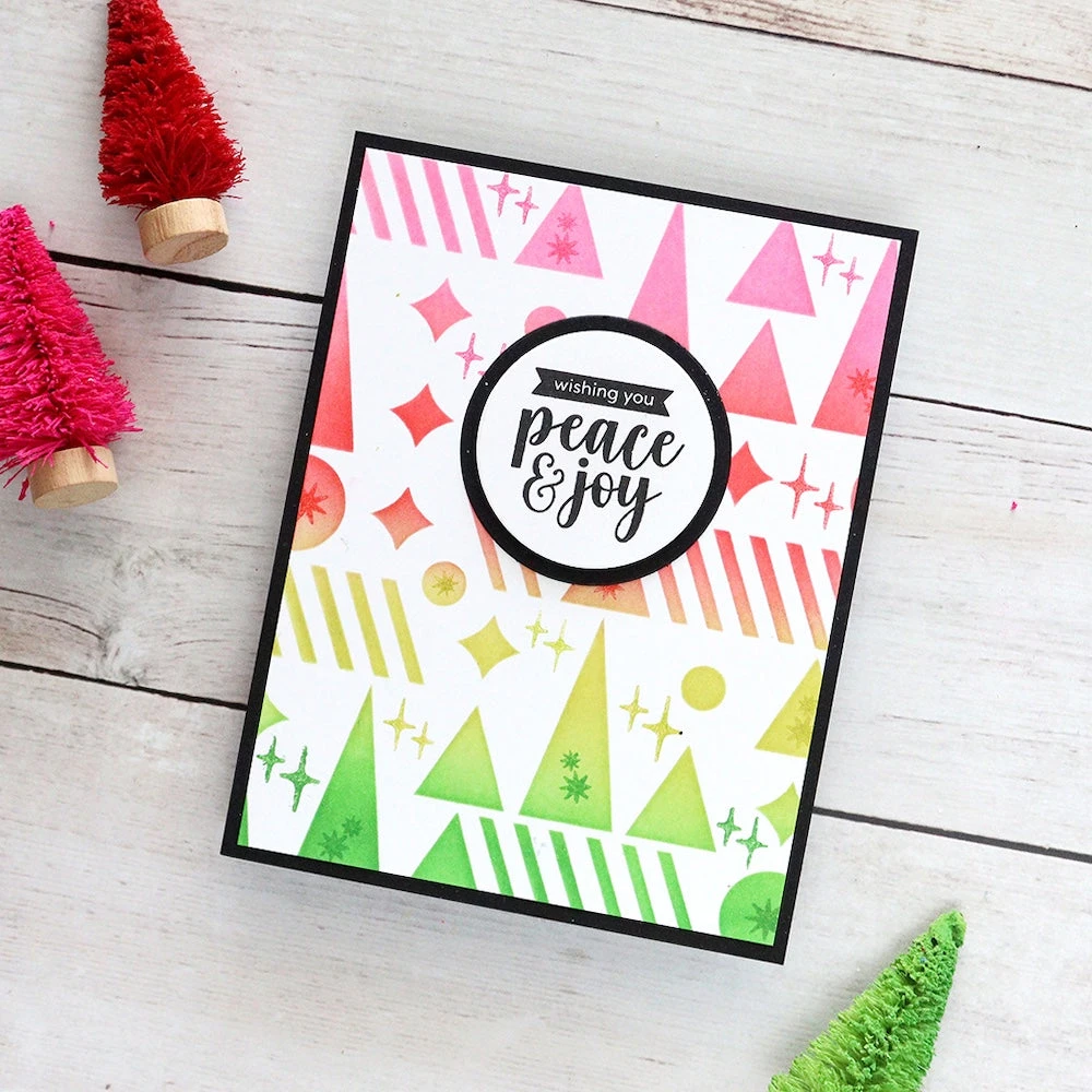 Hero Arts Joyful Christmas Messages Clear Stamp And Die Set Sb411 4 Hero Arts Joyful Christmas Messages Clear Stamp And Die Set Sb411 - Image 2