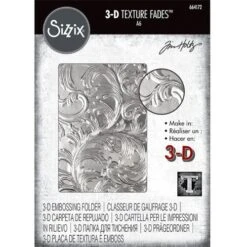 Tim Holtz Sizzix ELEGANT 3D Embossing Folder 664172