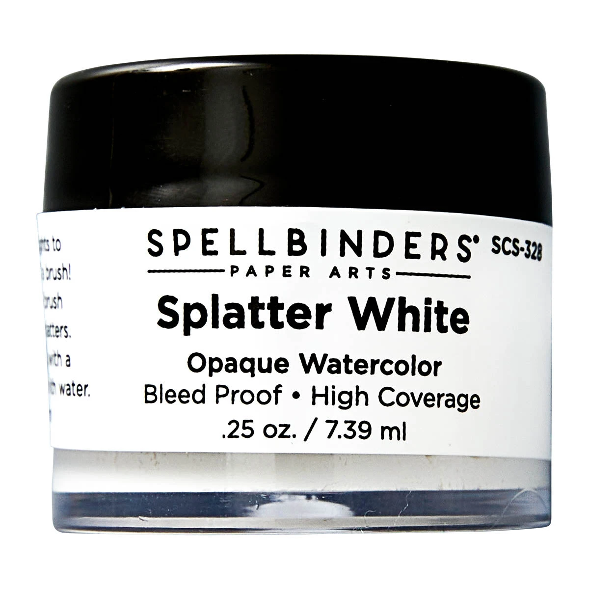 Spellbinders Splatter White Opaque Watercolor Scs-328 3 Spellbinders Splatter White Opaque Watercolor Scs-328