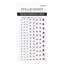 Spellbinders Berry Color Essentials Gems Scs-335