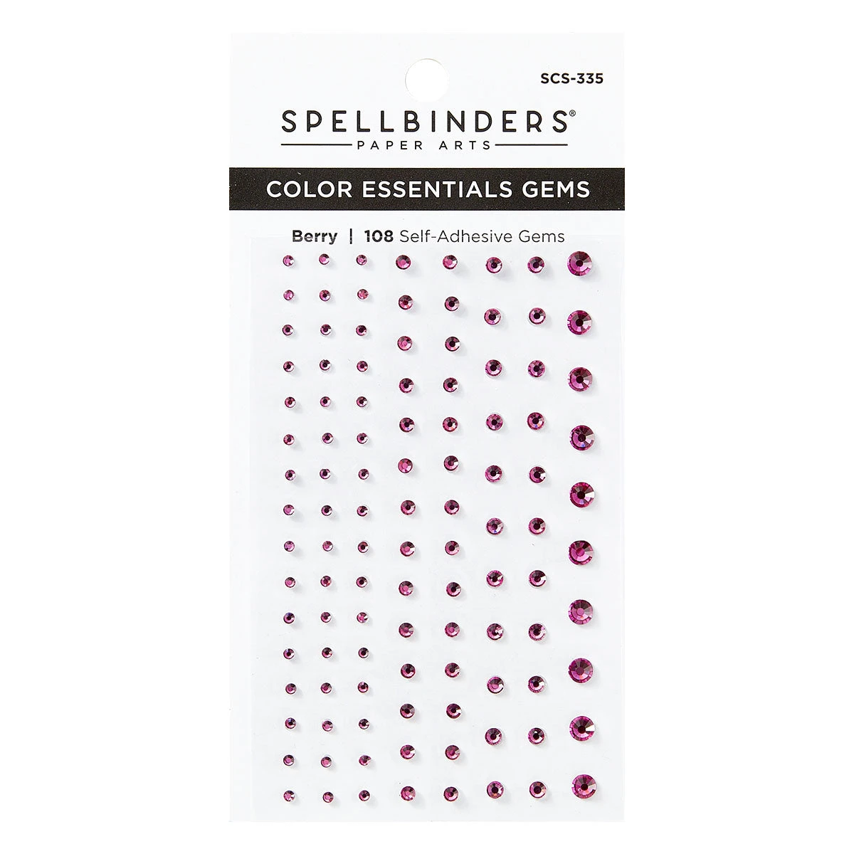 Spellbinders Berry Color Essentials Gems Scs-335 3 Spellbinders Berry Color Essentials Gems Scs-335