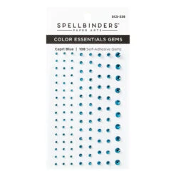 Spellbinders Capri Blue Color Essentials Gems Scs-338